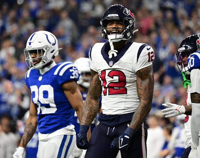 Houston Texans Sit Star Receiver Nico Collins for Colts Showdown