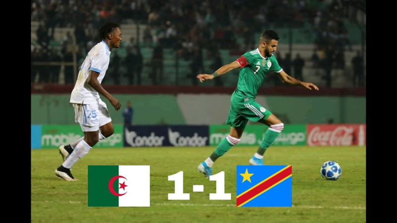 Algeria Narrowly Defeats DR Congo in Thrilling Africa Cup of Nations Clash