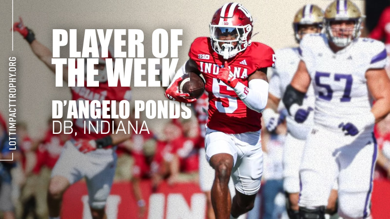 D'Angelo Ponds: A Cornerback's Legacy and Bloomington's Unique Tribute