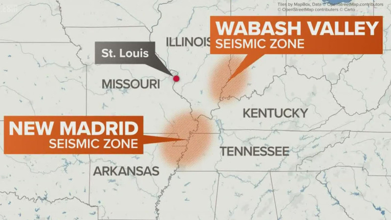 Shaking Up the Heartland: Recent Earthquake Activity in the St. Louis Area