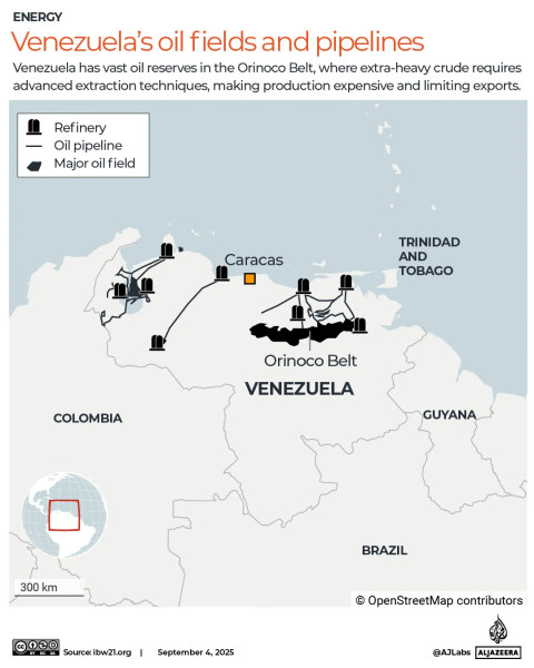 Venezuela's Strategic Position on the Global Map and its Vast Oil Resources