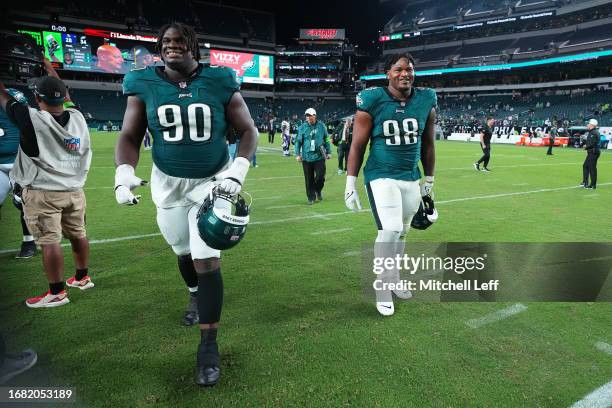 Jalen Carter and Jordan Davis: The Defensive Powerhouses of the Philadelphia Eagles