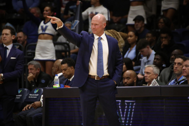 Villanova Coach Kevin Willard Faces Off Against Utah State in NCAA Tournament