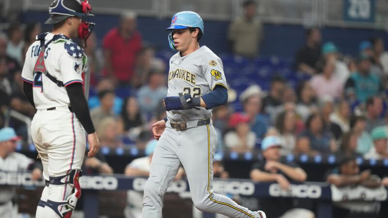 Brewers' Dynamic Duo: Chourio and Yelich's Blast Marks Major League Baseball's Latest Thrill