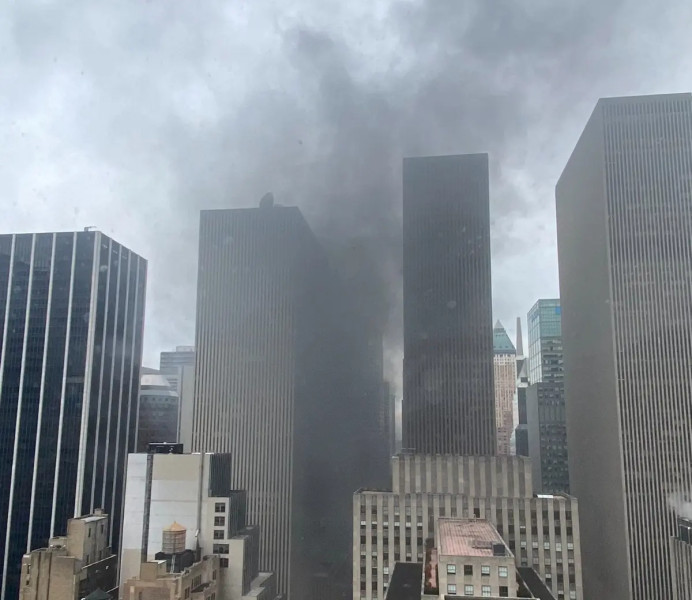 Black Smoke Marshals Midtown Manhattan