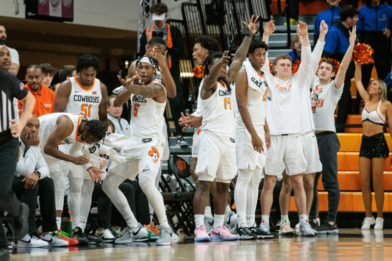 Cowboys Clash: Oklahoma State Battles Davidson in High-Stakes NIT Matchup