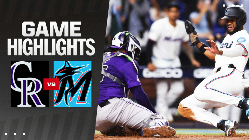 Miami Marlins Edge Out Rockies in Thrilling Opener