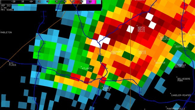 Chaos Unleashed: A Tornado Rips Through Atlanta