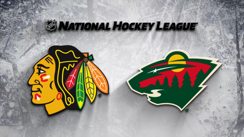 The Blackhawks battle the Wild in a thrilling matchup