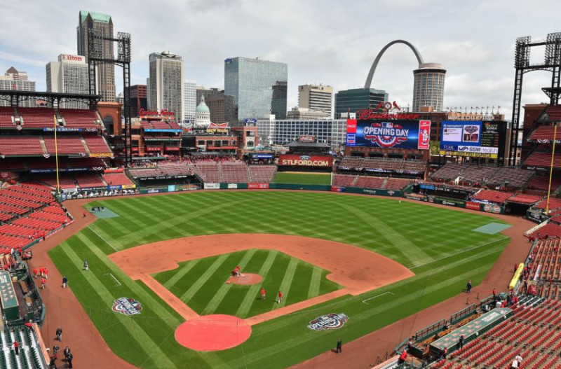 St. Louis Cardinals Take the Field Today