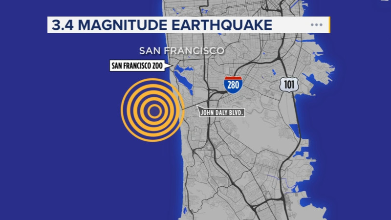 San Francisco Rocks as Earthquake Strikes