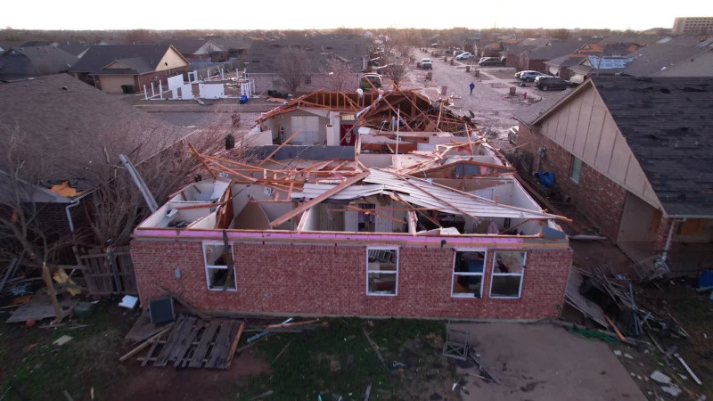 Enid, Oklahoma Tornado Damage: A Night of Chaos and Destruction