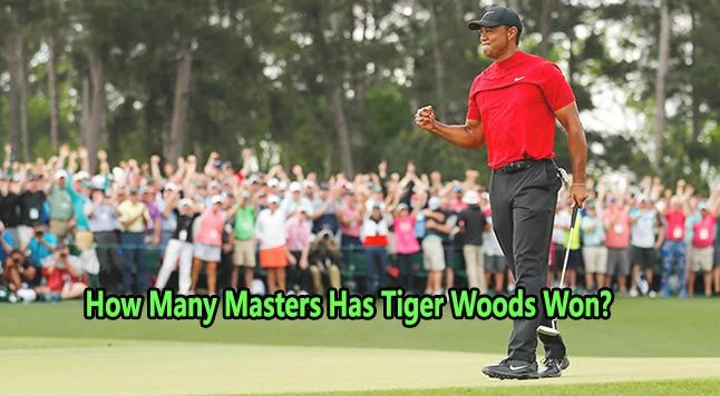 Tiger Woods: Five Times a Masters Champion