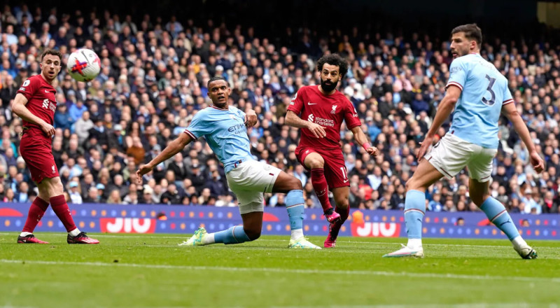 Epic Showdown: The Pitch Warms as Manchester City and Liverpool Face Off