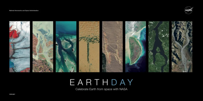NASA's Earth Day Tool Spells Your Name in Satellite Images
