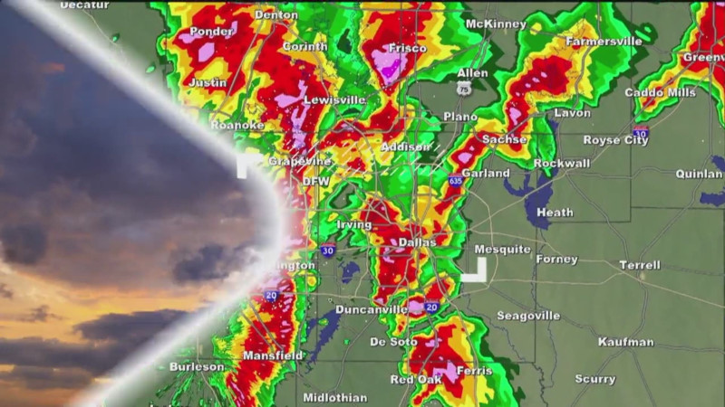 North Texas Tornado Warning: Severe Weather Batters DFW Region