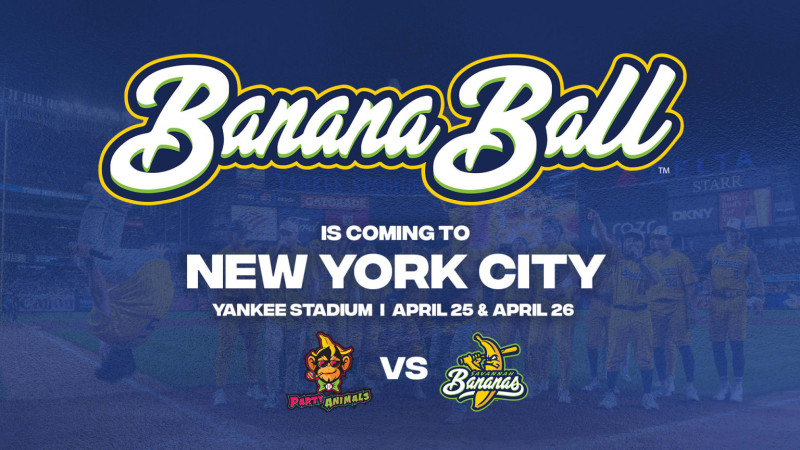 Savannah Bananas Take on Party Animals in Exciting Yanke Stadium Showdown