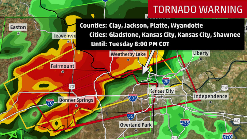 Tornado Rips Through Kansas City, Leaving Trail of Destruction