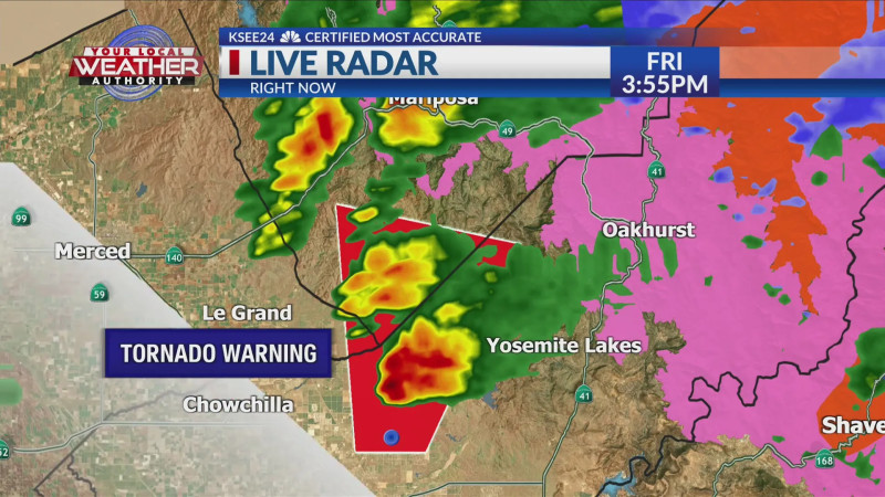 Fresno Bracing for Tornado as Warnings Echo Across Valley