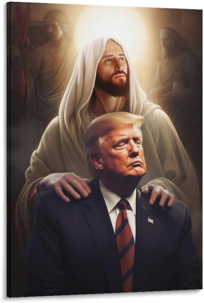 Trump's AI 'Jesus' Image Draws Furor