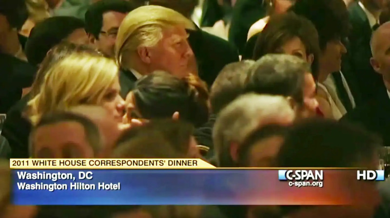 First time in a decade, Trump attends White House Correspondents' Dinner — then evacuates