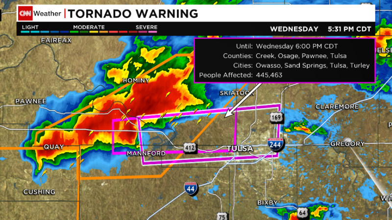 Tulsa Tornado: A Night of Chaos and Uncertainty