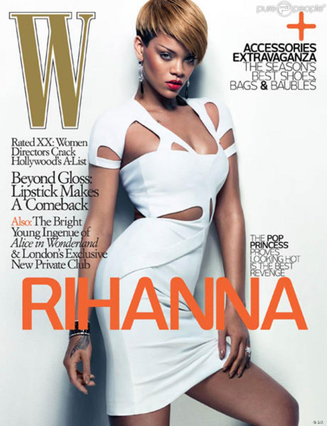 Rihanna and Baby Rocki Irish Grace W Magazine's Latest Cover