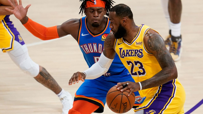 Catch the Showdown: Oklahoma City Thunder vs. Los Angeles Lakers Tonight