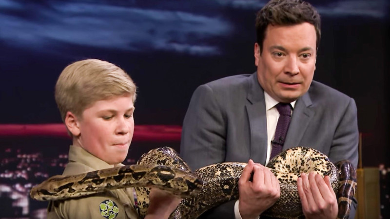 Robert Irwin Transforms into a Wildlife Crusader