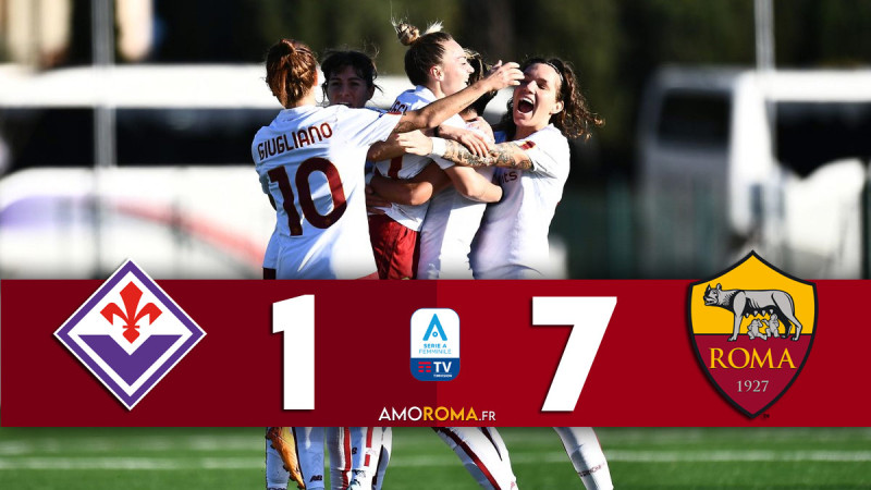 AS Roma Dominates Fiorentina in Stellar Display