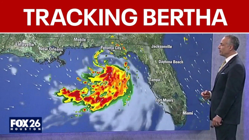 Houston Weather: Bertha's Impact and the Current Forecast