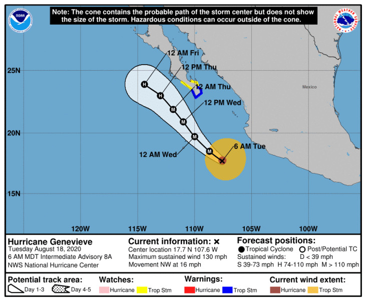 Hurricane Genevieve: A Looming Threat for Hawaii