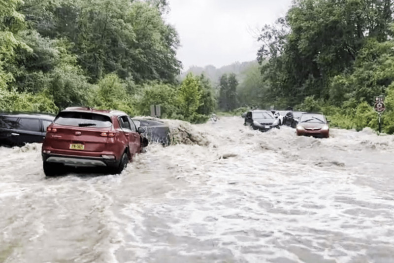 The River's Wrath Unleashed: Navigating Today's Flash Flood Warnings in New York