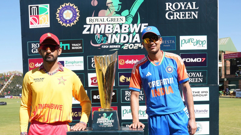 Triumph for India over Zimbabwe in 1st T20I