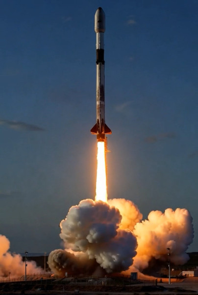 A Cosmic Dance: SpaceX Rocket on Collision Course with the Moon