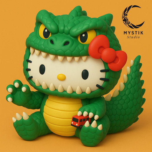 A Wave of Nostalgia and Hype: McDonald's Hello Kitty Godzilla
 Collaboration Sweeps Social Media