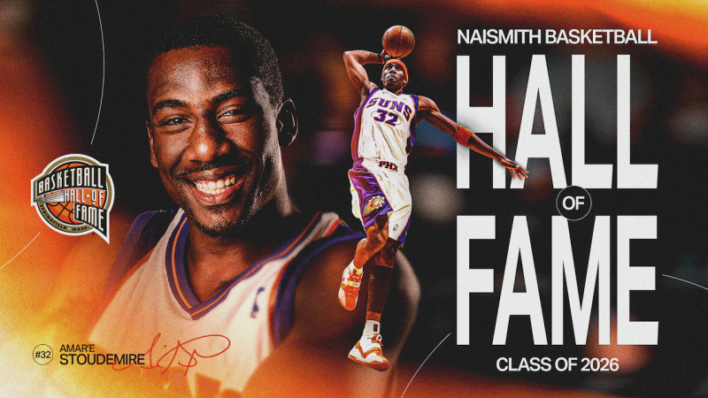Amare Stoudemire Inducted into the Naismith Basketball Hall of Fame