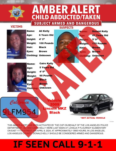 Amber Alert Issued for Selah Tillary in Los Angeles