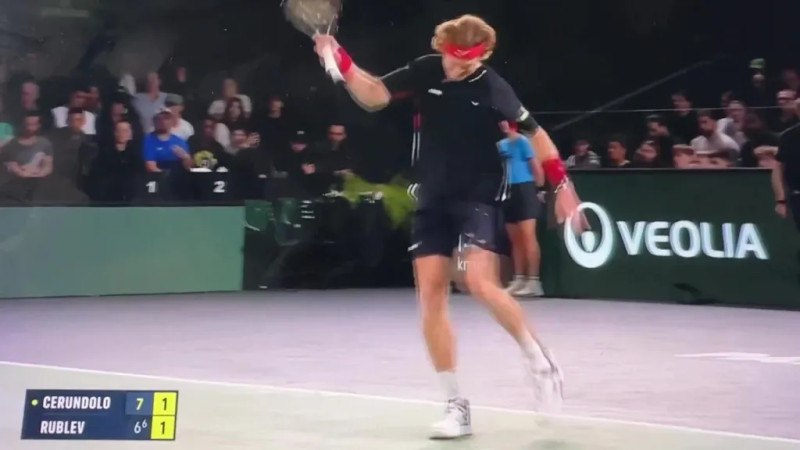 Andrey Rublev: A Tennis Force Unleashed on the Court