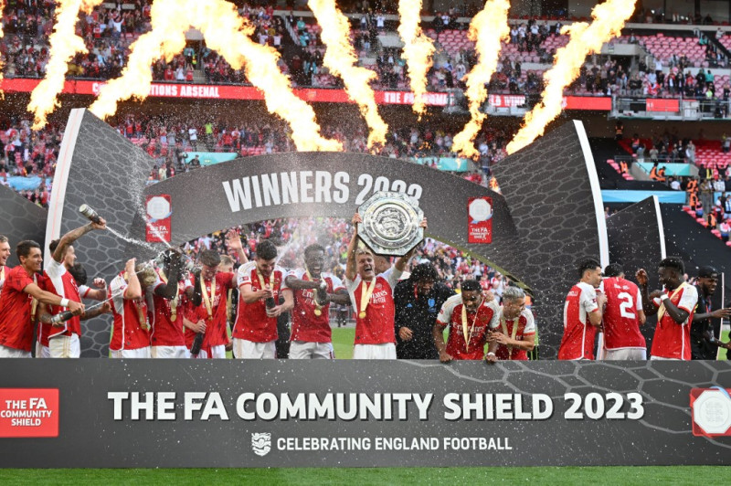 Arsenal Dominate Manchester City in Community Shield Thriller