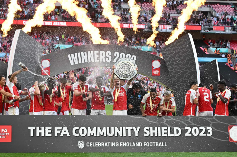 Arsenal Dominates in Thrilling Community Shield Triumph