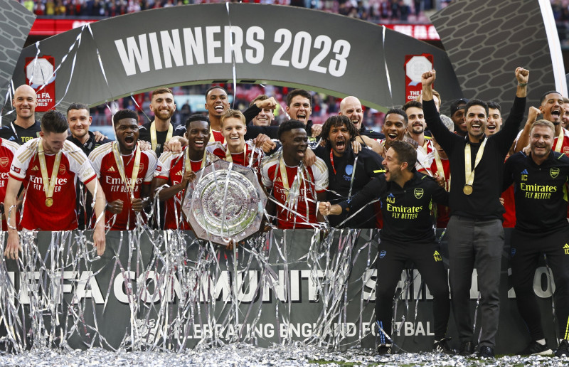 Arsenal Stun Manchester City in Dominant Community Shield Victory