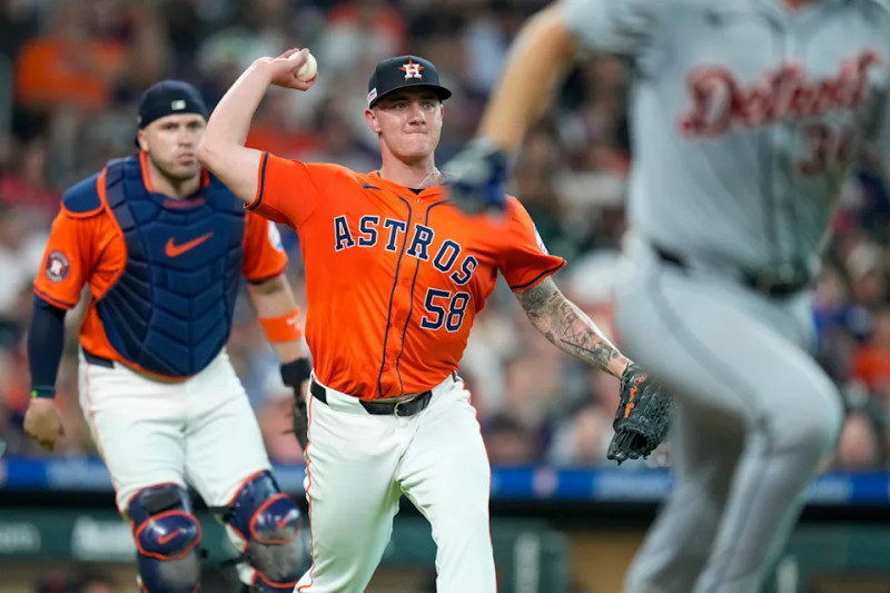 Astros' Pitcher Hunter Brown Dominates in Tense Showdown