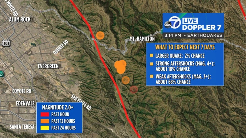 Bay Area Shaken by Magnitude 3.8 Earthquake