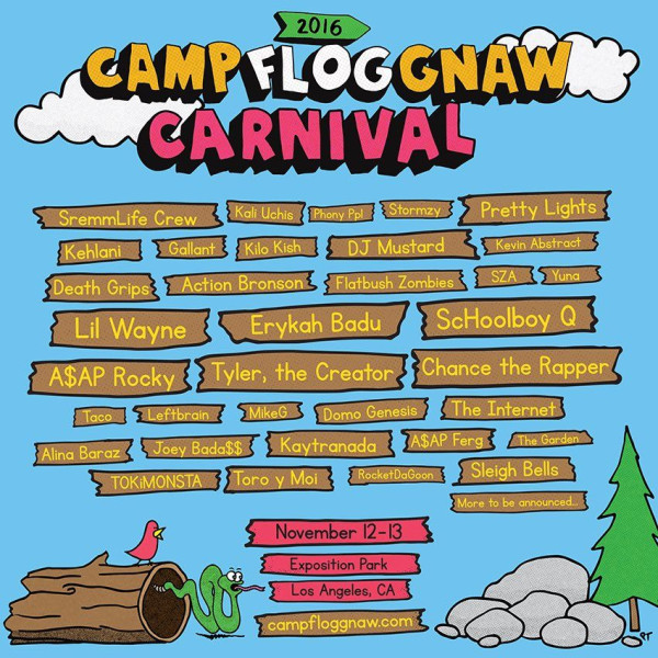 Camp Flog Gnaw 2026 Lineup Announced: A Festival for the Ages