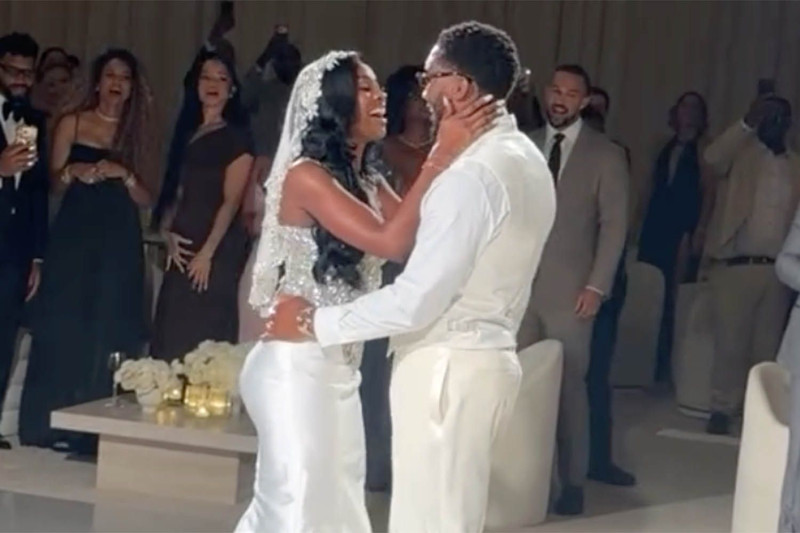 Celebrity Nuptials: Donovan Mitchell and Coco Jones Tie the Knot