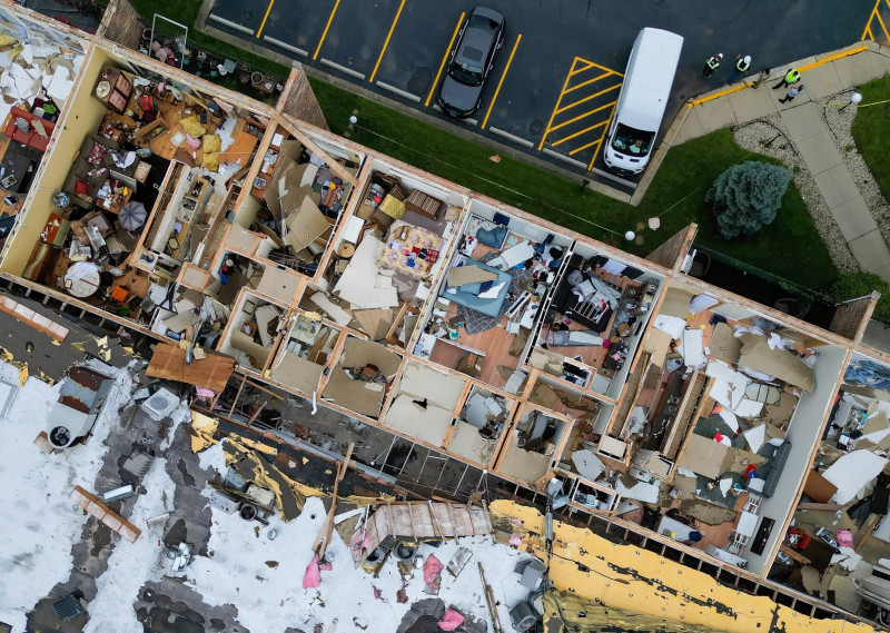 Chaos and Chaos: Severe Storms and Tornadoes Ravage Chicago