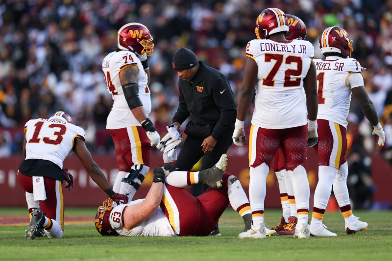 Chargers' Tyler Biadasz Carted Off After Injury