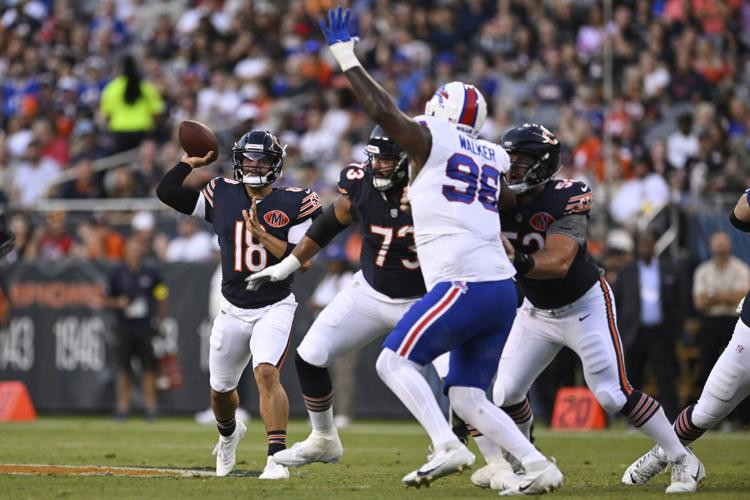 Chicago Bears' Caleb Williams Makes Preseason Debut