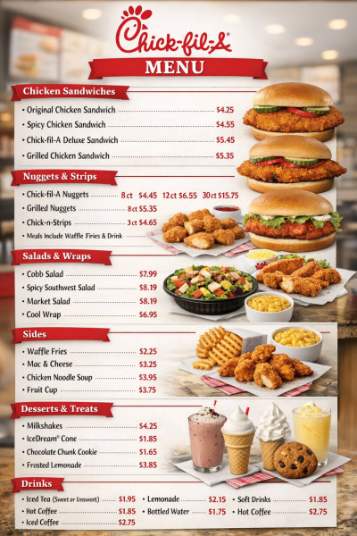 Chick-fil-A’s New Chicken & Waffles Sandwich Takes the Fall Menu by Storm